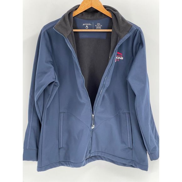 Antigua Boston Red Sox Jacket World Series 2018 Women 2XL Blue Fleece Lined - Picture 12 of 12